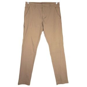 BYLT Premium Basics Everyday Pant 2.0 Skinny Fit Khaki Men's Size 31